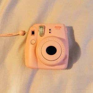 Pink Instax mini 8